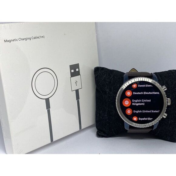 Fossil Gen 3 Authentic Genuine Smart Watch Custom Band FTW4004 LT140 - Picture 1 of 12